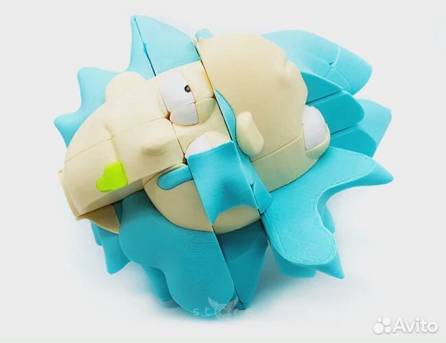 Кубик рубика ссс Рик и Морти 3 на 3