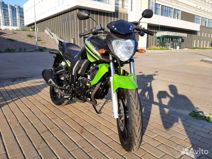 Мотоцикл Motoland bandit 250 зеленый кредит