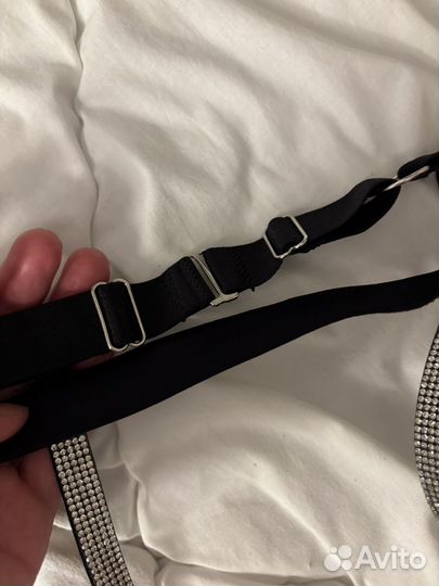 Пояс для чулок со стразами