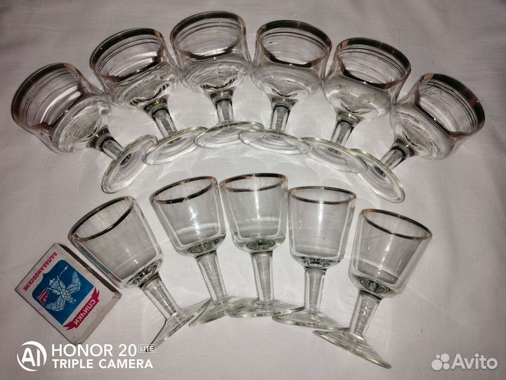 Фужеры, рюмочки, стопки СССР