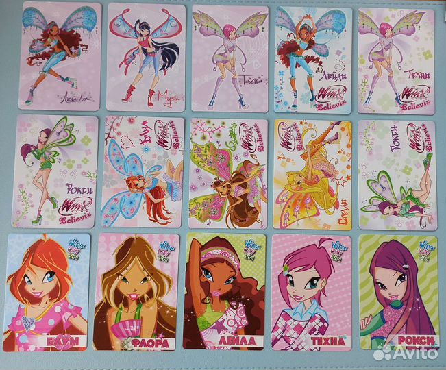 Карточки винкс