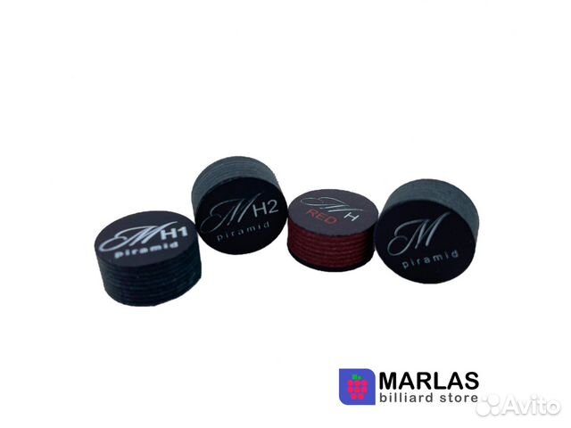 Наклейка для кия А. Меписашвили H1 H2 RED M Brown