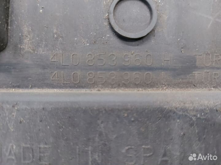 Молдинг двери передний правый Audi Q7 4LB ccma