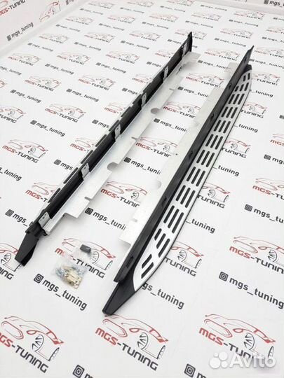 Пороги (Подножки) на Mercedes GLA-Class H247