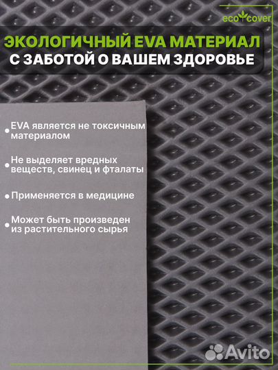 Коврик придверный в прихожую EVA 130х80