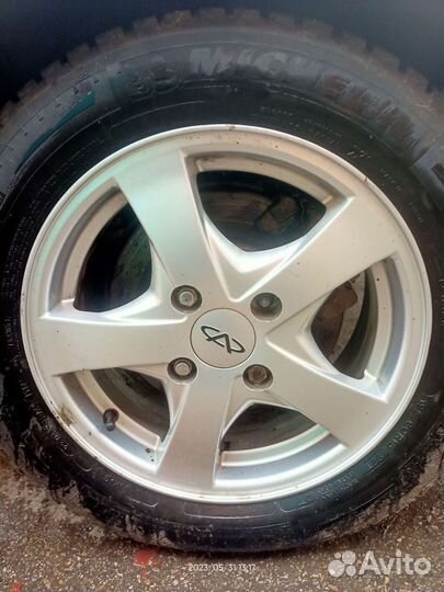 Диски r15 4x114.3 Cherry Fora A21