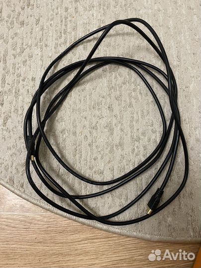 4.5 м hdmi кабель с доп. портом для интернета