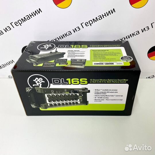 Микшерный пульт Mackie DL16S