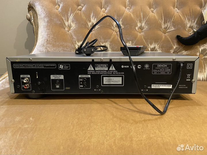 Cd проигрыватель denon