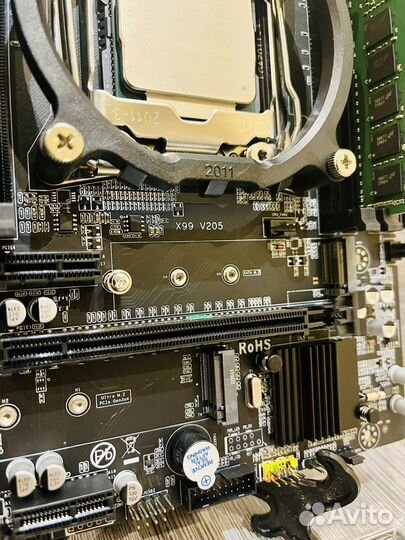Комплект x99 2011v3 Xeon 2630v3 16gb DDR4