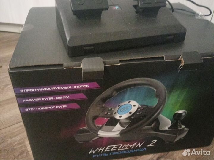Игровой руль dexp wheelman 2