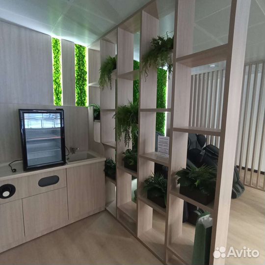 Озеленение стабилизированным мхом