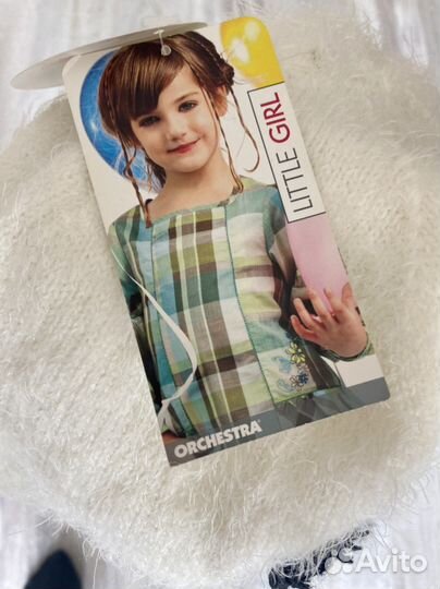 Шапка шарф для девочки orhestra