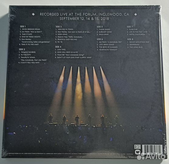 Бокс The Eagles - Live From The Forum mmxviii 4LP