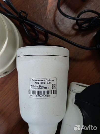 Комплект видеонаблюдения 4 камеры