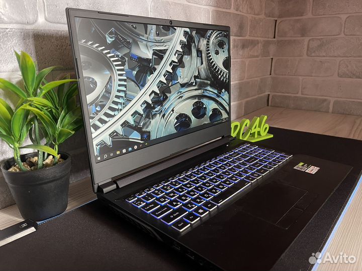 Игровой ноутбук hasee 1650ti/ Core i5