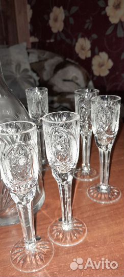 Хрустальные бокалы СССР