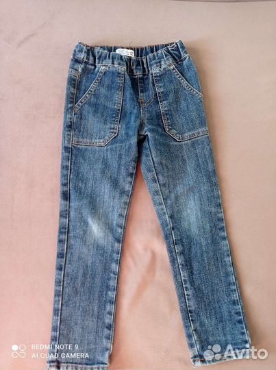 Вещи пакетом на мальчика (джинсовые)