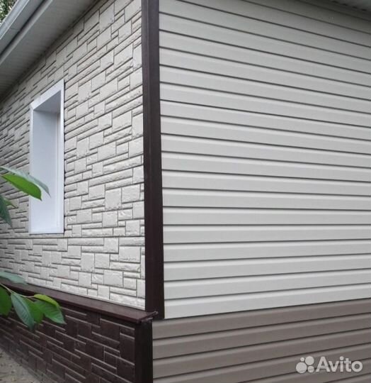 Сайдинг разных цветов