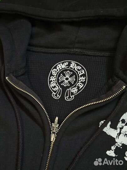 Зип худи chrome hearts