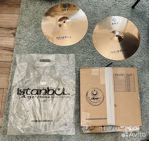 Тарелки hi-hat Istanbul Agop ART 14' (хэт)