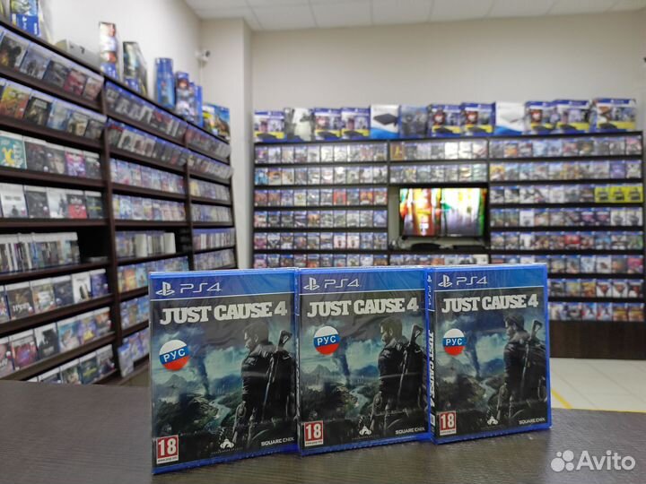 Just Cause 4 PS4 (возможен обмен)