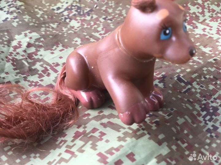 Игрушка собачка 1998 год винтаж