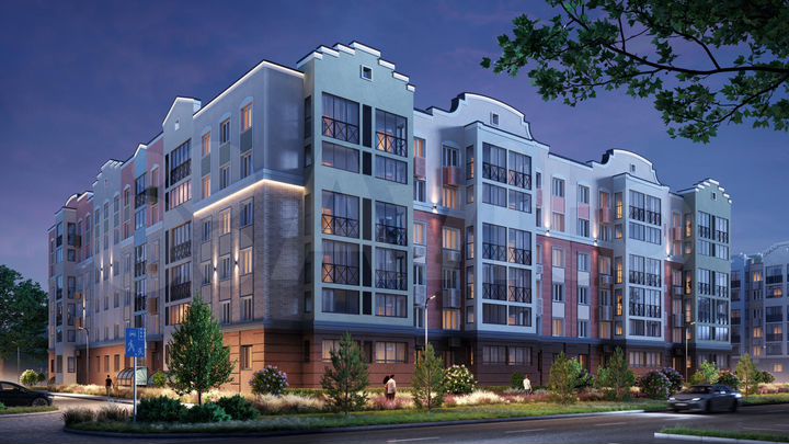 3-к. квартира, 69 м², 5/6 эт.