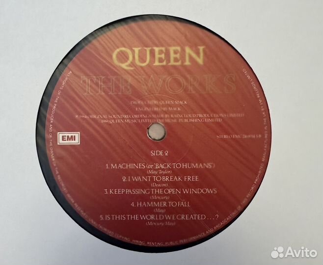 Queen - The Works UK 1984 LP NM