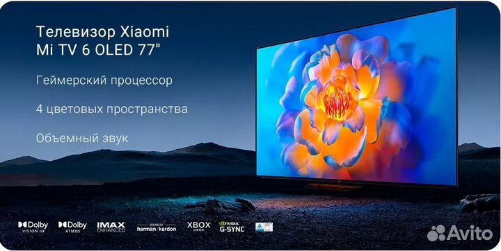 Xiaomi MI TV 6 Master 77 oled телевизор