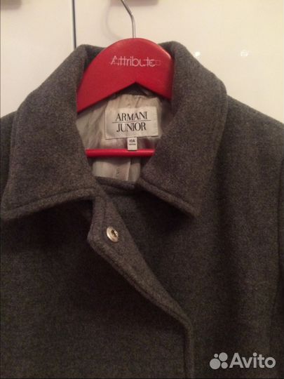Armani junior пальто