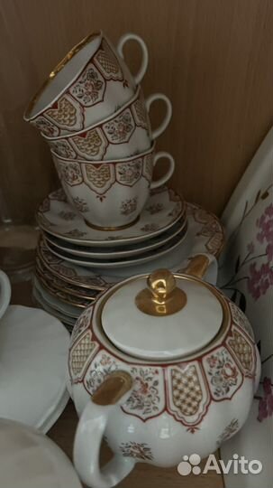 Чайный и кофейный сервиз СССР