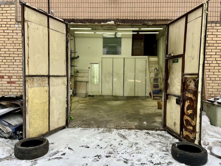 Автосервис, 110 м². Малярная мастерская