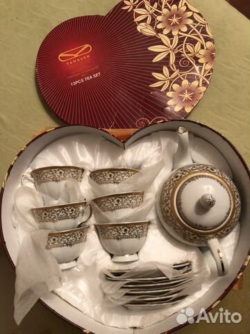 Чайный сервиз фарфор (Япония) - новый