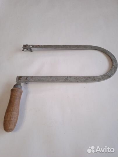 Лобзик ручной, сделан в СССР