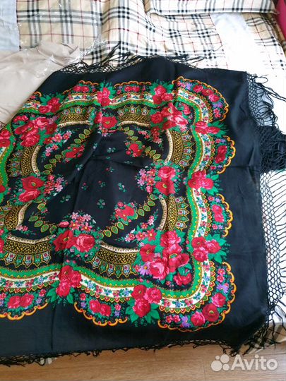 Японские Платки шаль новые