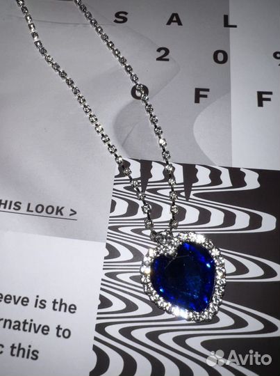 Колье сердце