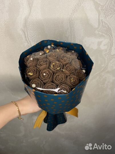 Шоколадные розы