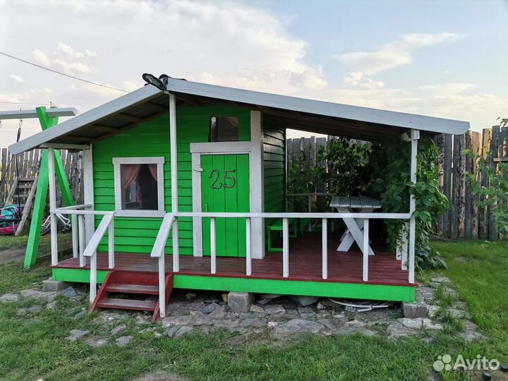 Игровой детский домик детская площадка