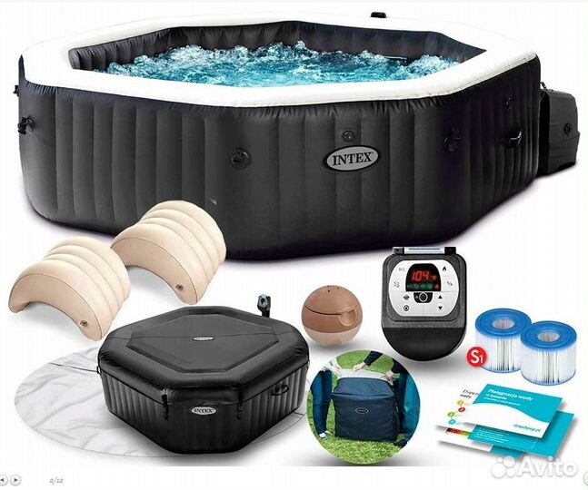 Надувной джакузи спа Интекс 28462