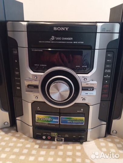 Музыкальный центр sony