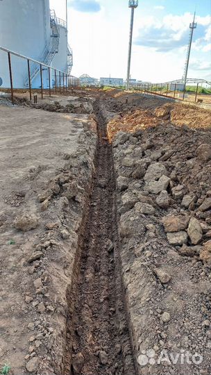 Услуги мини-экскаватора