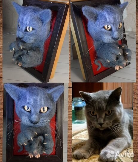 3D портрет вашего питомца по фото