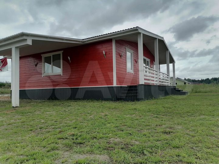 Дом 105 м² на участке 8 сот.