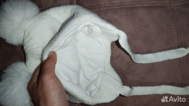 Зимняя шапка для девочки