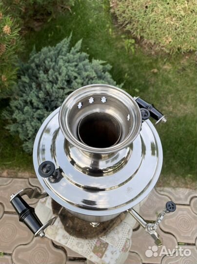 Тульский самовар на дровах