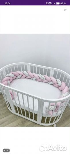 Бортик косичка