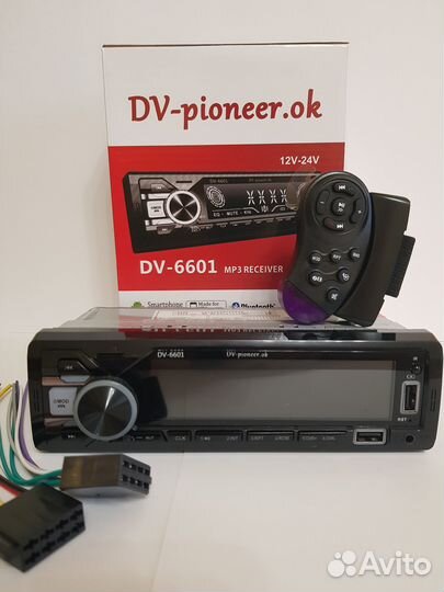 Автомагнитола Pioneer с Bluetooth, AUX,USB
