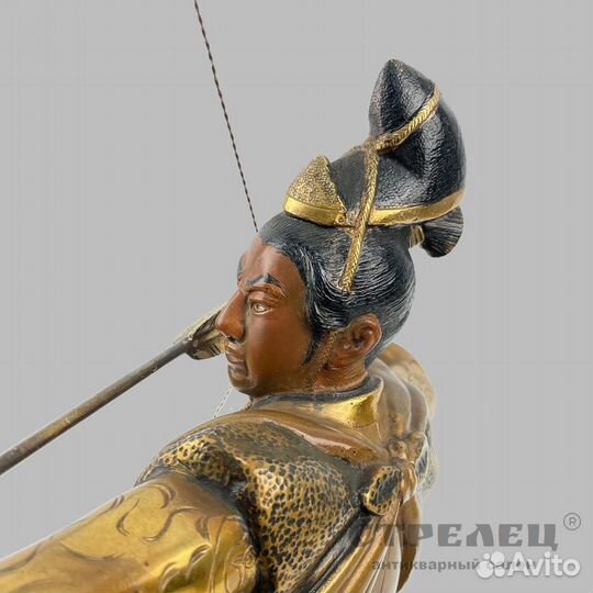 Статуэтка «Лучник». Япония, эпоха Мэйдзи (1868 - 1