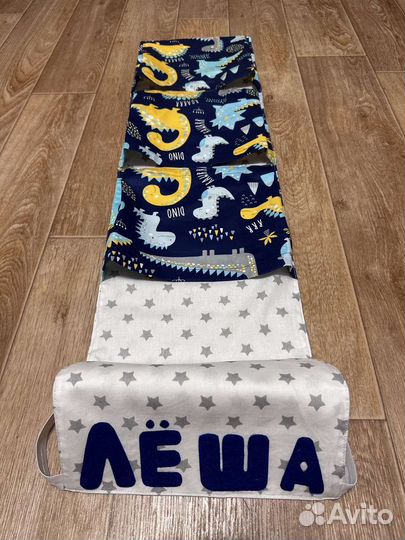 Кармашек именной в кабинку садика